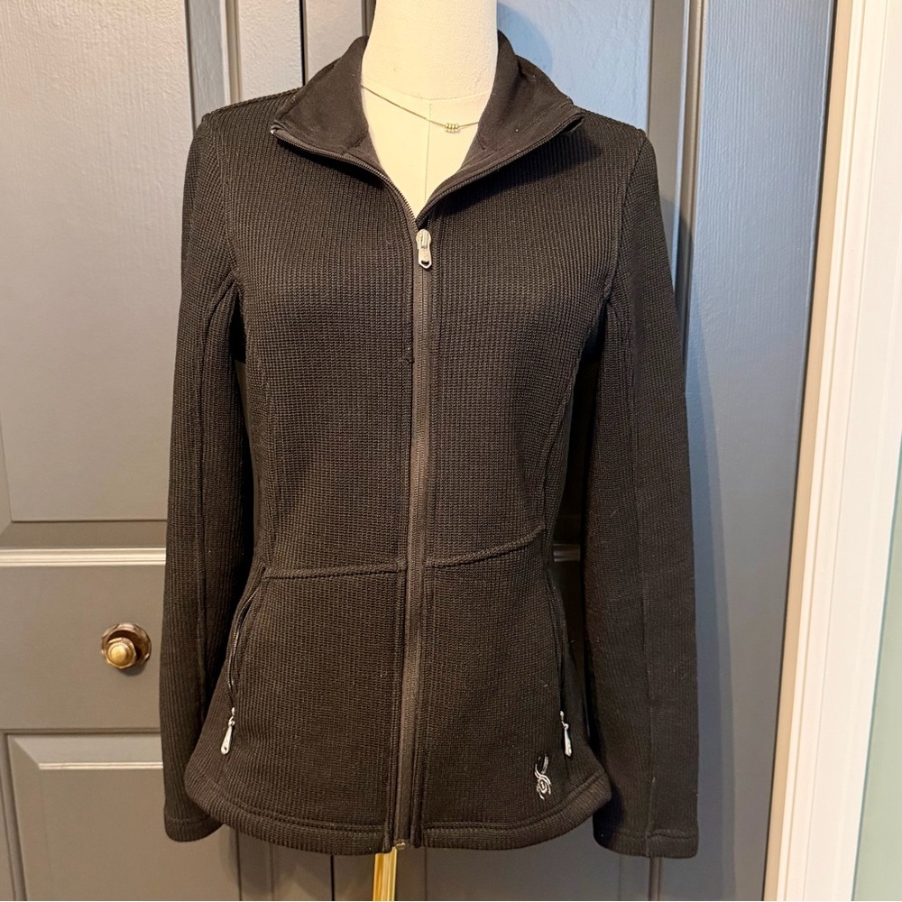 Spyder Women’s Full Zip Jacket / Sweater – Size Medium - Picture 3 of 8